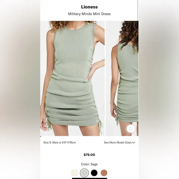 Lioness Military Minds Mini Dress